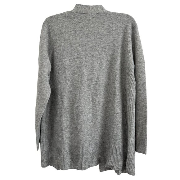 Love Ellie Women Gray Open Front Cardigan Sweater With Pockets Size XL - Picture 2 of 8